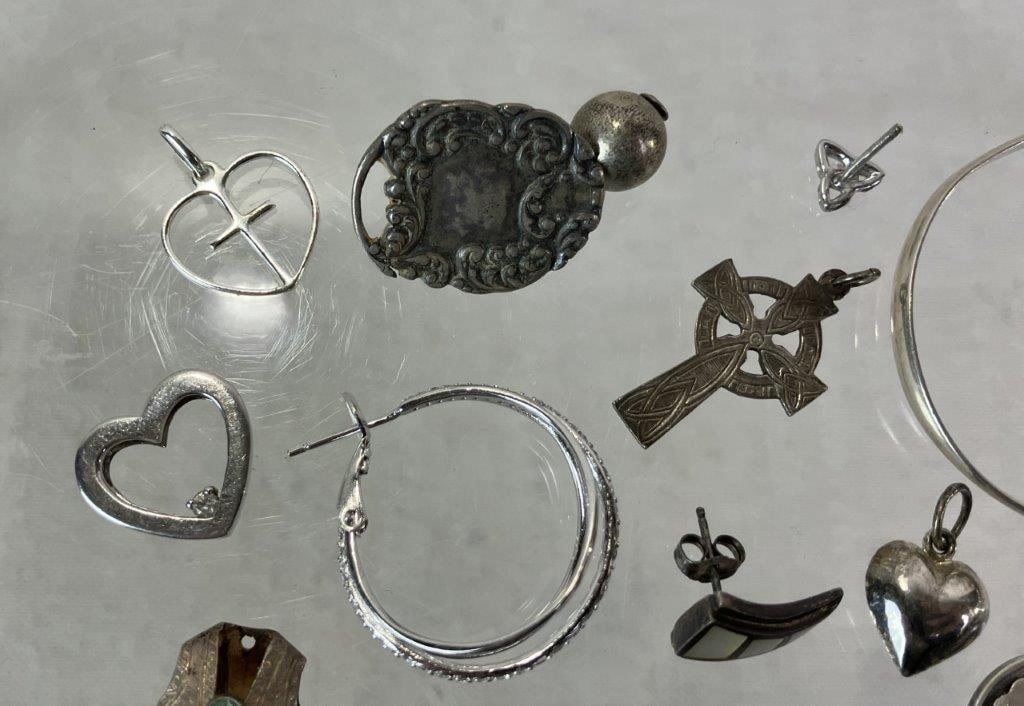 Sterling Silver Jewelry Lot - 4