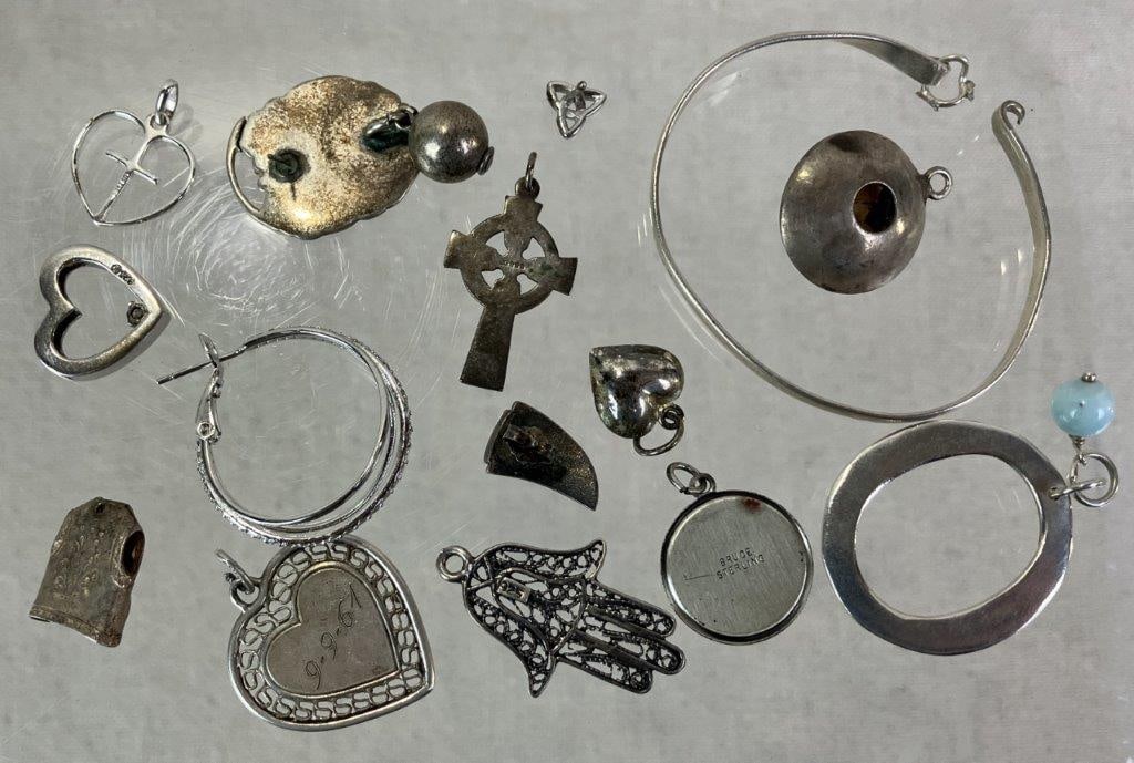 Sterling Silver Jewelry Lot - 5
