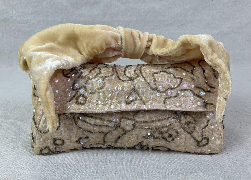 Pair of Vintage Beaded Evening Bags - 13