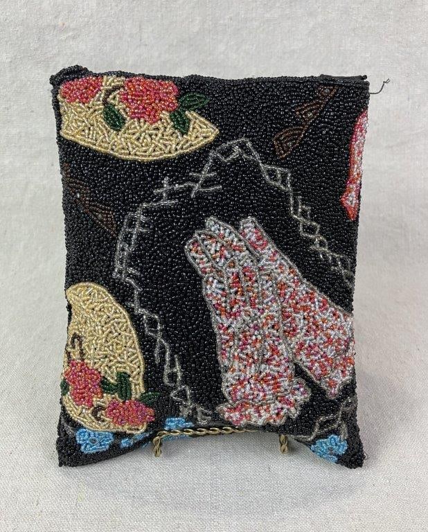 Pair of Vintage Beaded Evening Bags - 2