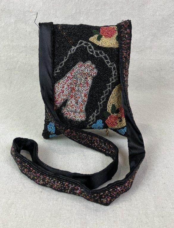 Pair of Vintage Beaded Evening Bags - 4