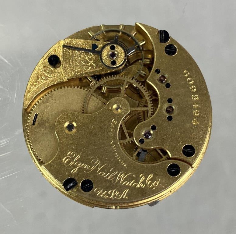 Three Vintage Pocket Watch Movements - 9