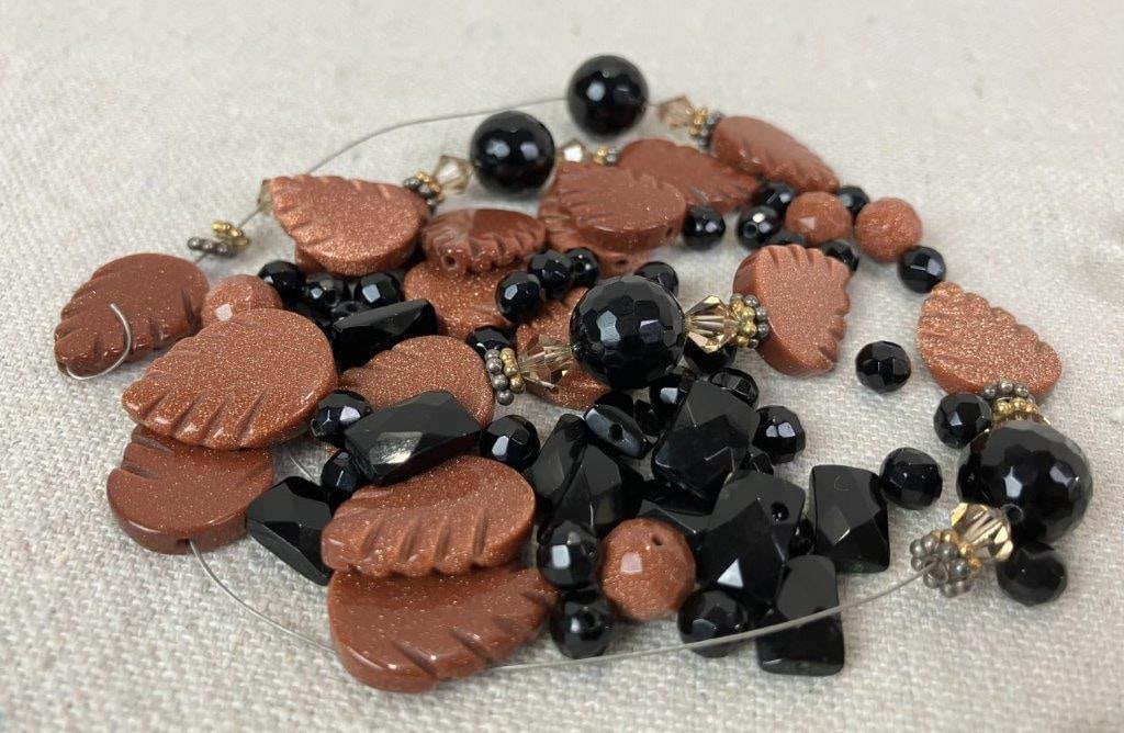 Assortment of Mixed Stone and Decorative Beads - 4