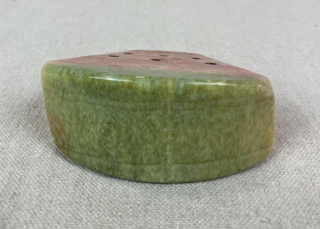 Carved Stone Watermelon Slice - 4