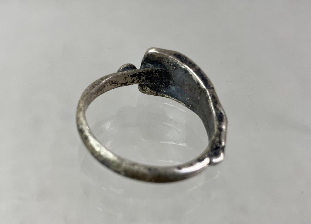 Three Sterling Silver Rings - 5