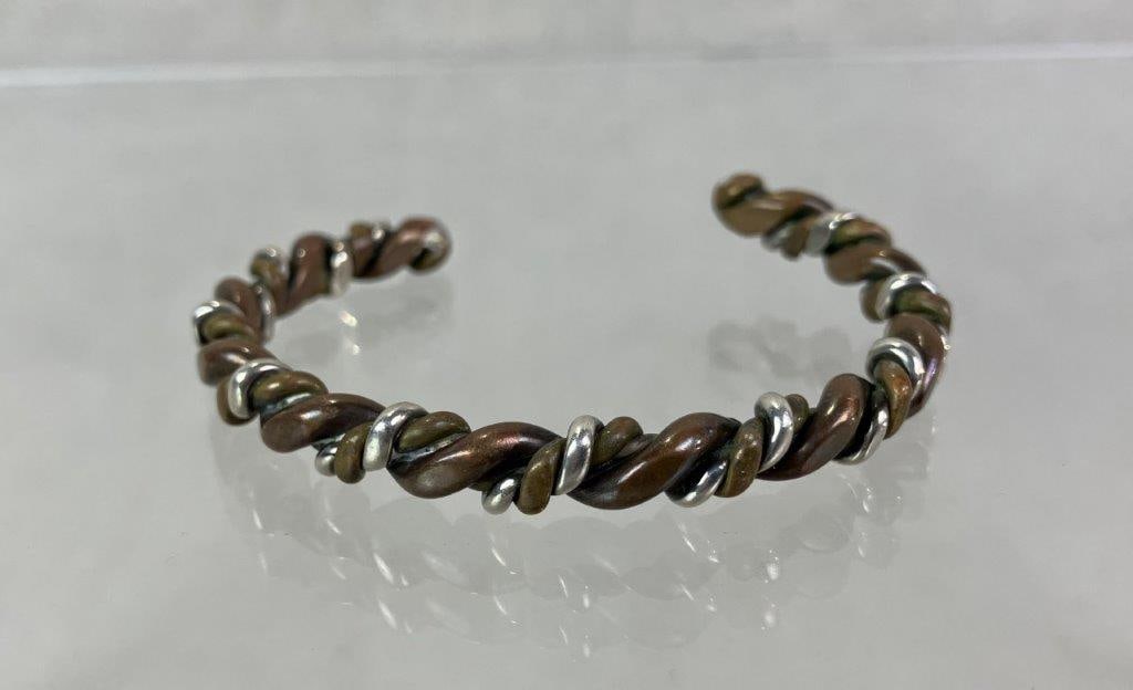 Eight Southwestern-Style Bracelets - 7