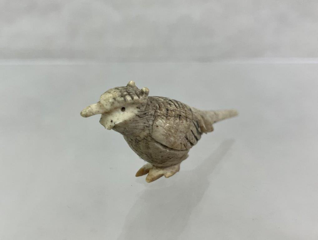 Chinese Carved Bone Bird Figure (1 of 6)