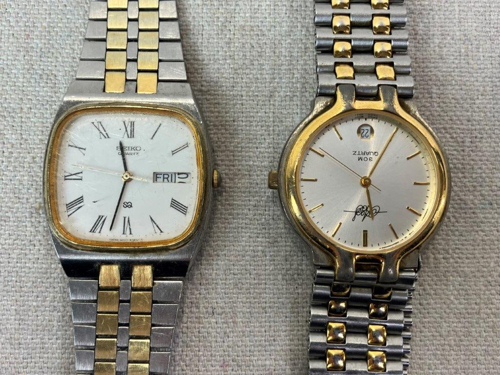 Seven-Piece Vintage Wristwatch Assortment - 12