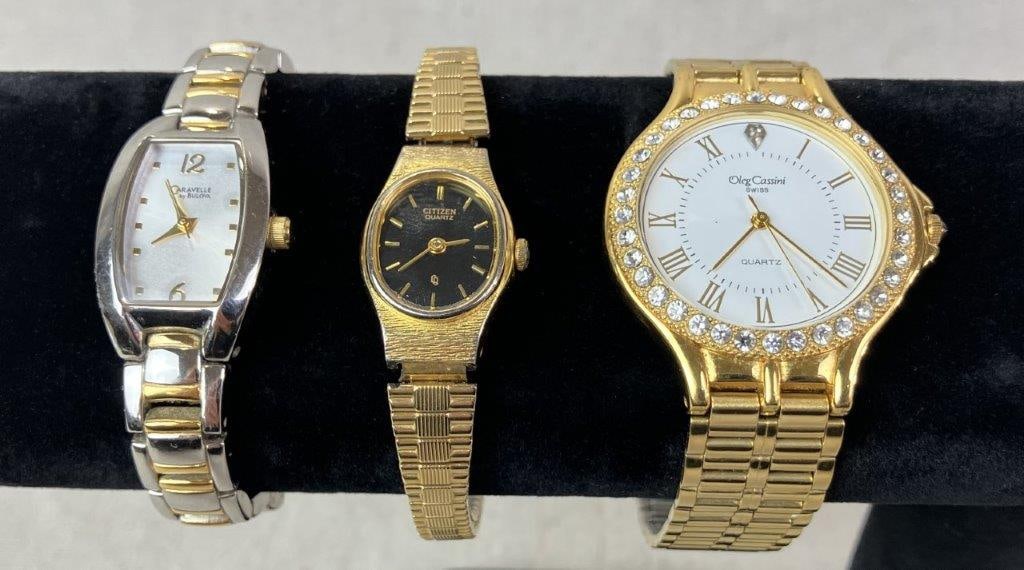 Assortment of Women's Wristwatches Including Bulova - 2