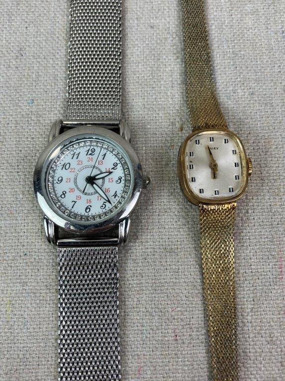 Assortment of Women's Wristwatches Including Bulova - 7