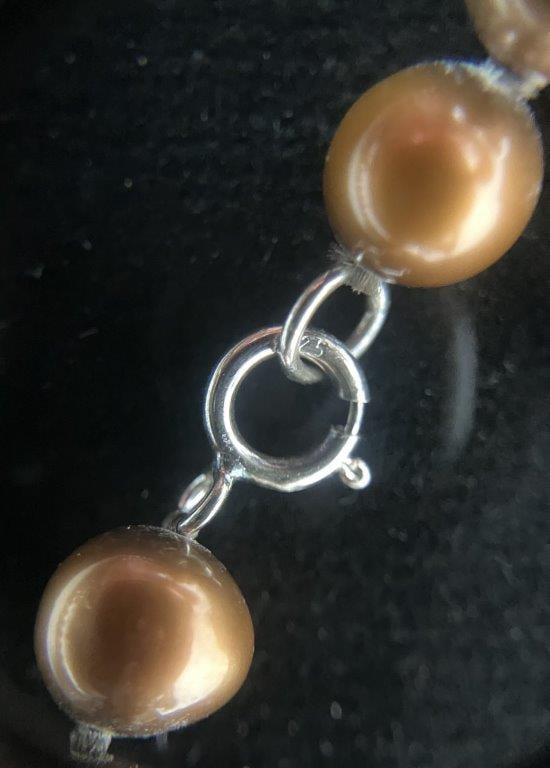 Chocolate Pearl Necklace - 3