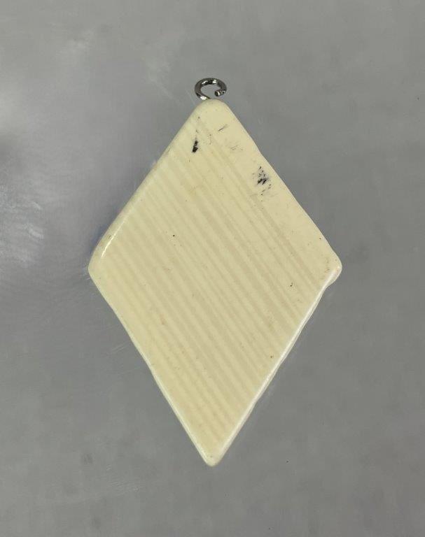 Pair of Carved Bone Jewelry Pieces - 3