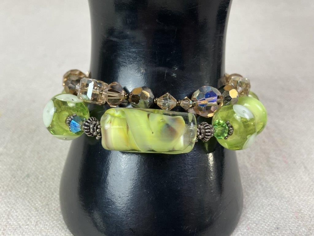 Six Beaded Bracelets - 7