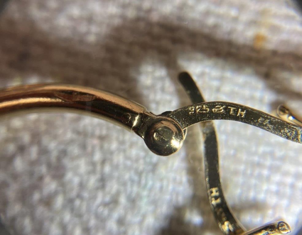 Three Pairs of Sterling Silver Earrings - 5