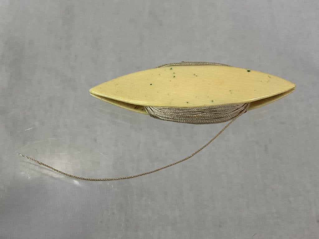 Sterling Silver Thimble and 19th Century Sewing Accessories Group - 3