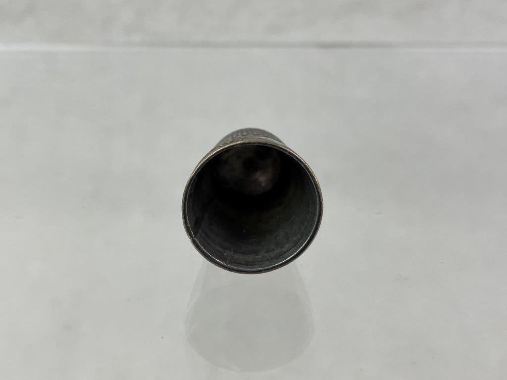 Sterling Silver Thimble and 19th Century Sewing Accessories Group - 5