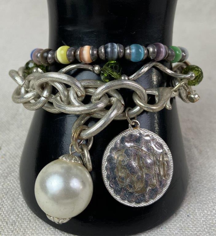 Silvertone Statement Jewelry Assortment - 3