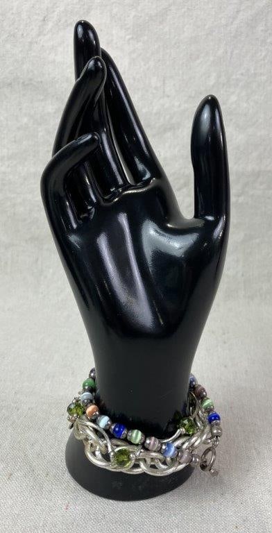 Silvertone Statement Jewelry Assortment - 5