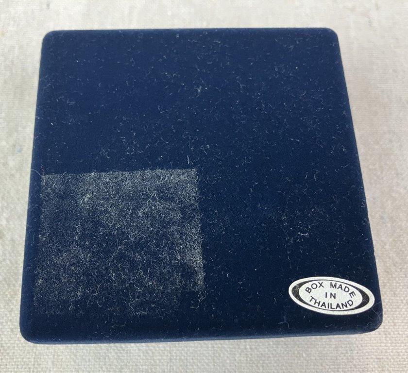 Sterling Silver Dolphin Magic Sphere Ring - 7