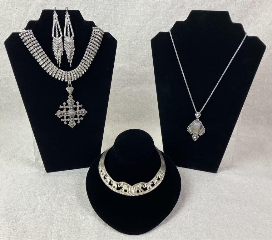 Jewelry Assortment Including Two Silver Pieces (1 of 7)