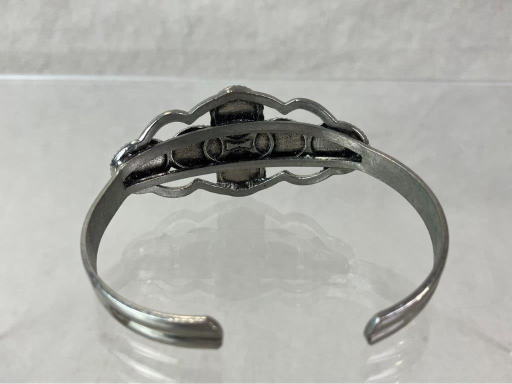 Nine Costume Jewelry Statement Bracelets - 13