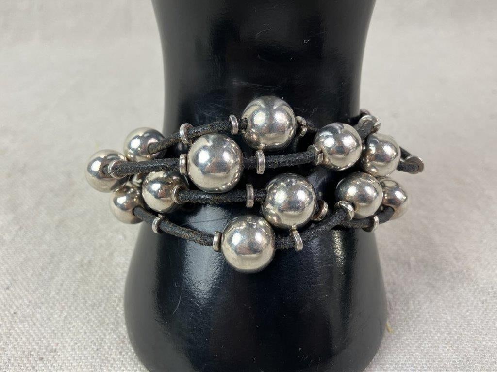 Nine Costume Jewelry Statement Bracelets - 15