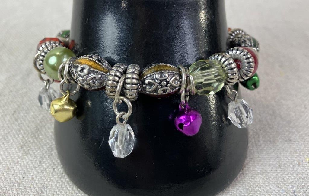 Nine Costume Jewelry Statement Bracelets - 17