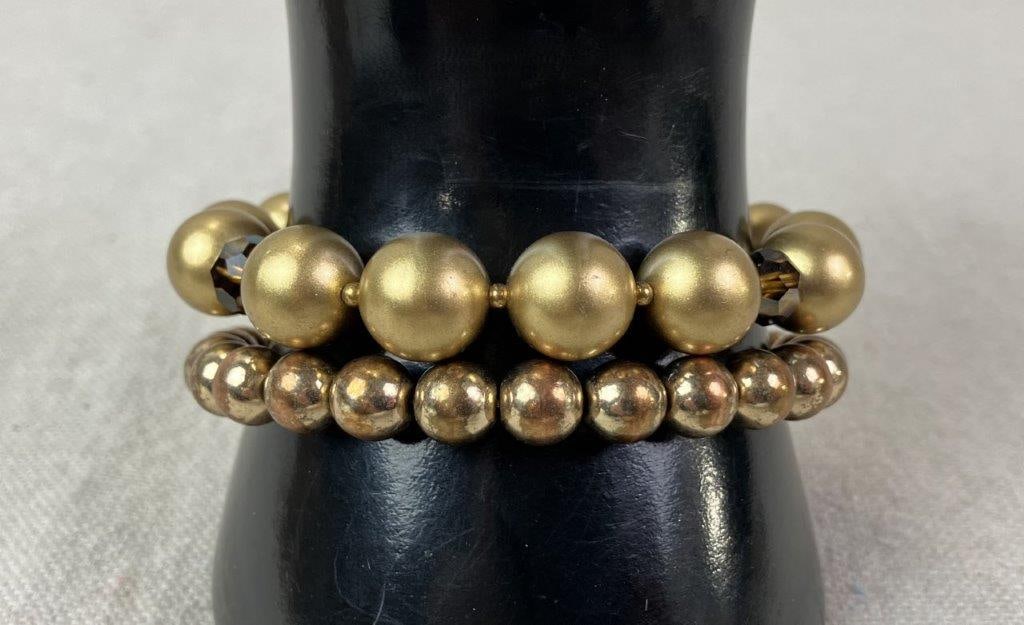 Goldtone Costume Jewelry Statement Assortment - 13