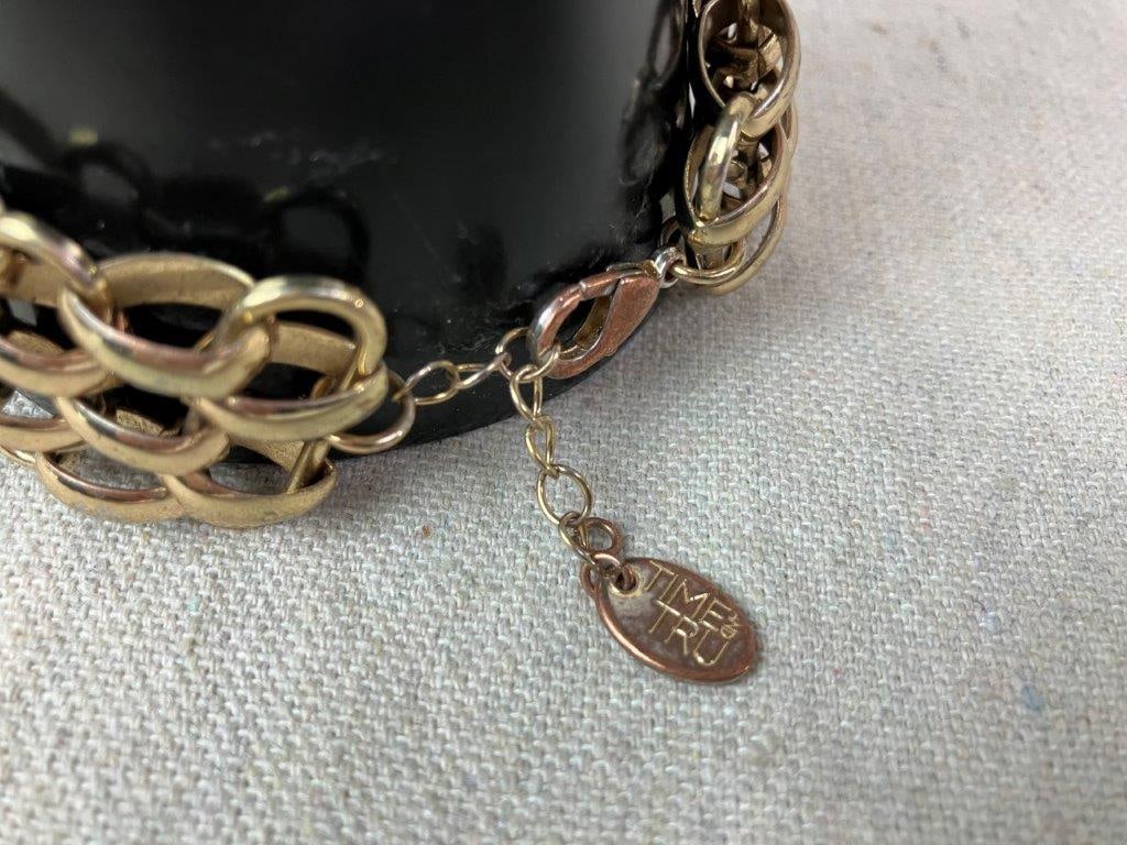 Goldtone Costume Jewelry Statement Assortment - 16