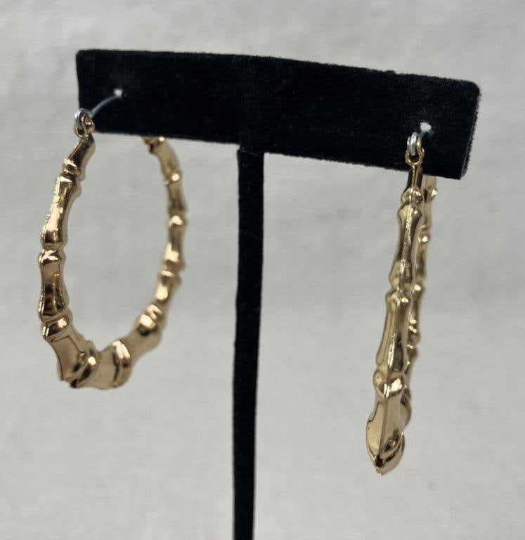 Goldtone Costume Jewelry Statement Assortment - 6