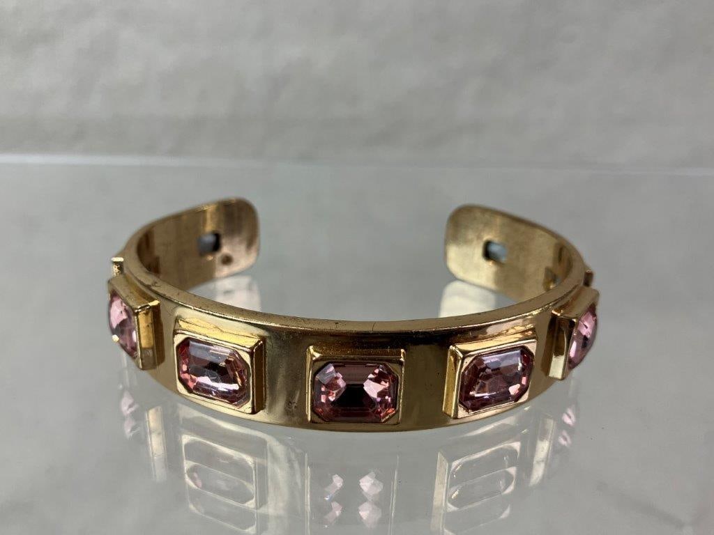 Seven Costume Jewelry Statement Bracelets - 6