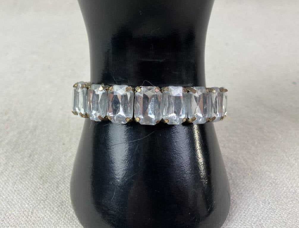 Seven Costume Jewelry Statement Bracelets - 9