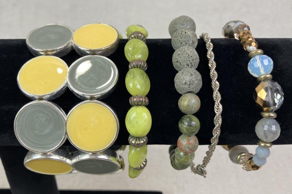 Beaded Costume Jewelry Assortment - 6