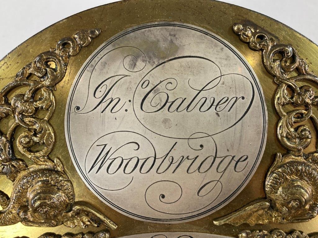 Fine George III Tall Case Clock, John Calver, Woodbridge, Suffolk, England, circa 1750 - 12