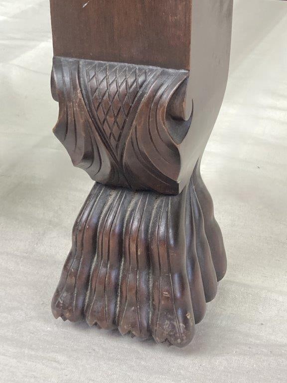 Pair of Heavily Carved Twin Poster Beds - 16