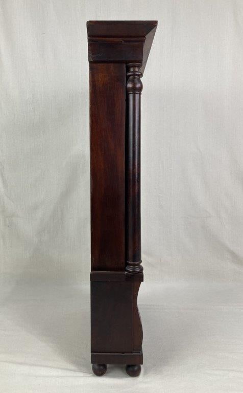 Forestville Verre Églomisé Mantle Clock, 19th Century, Connecticut - 12