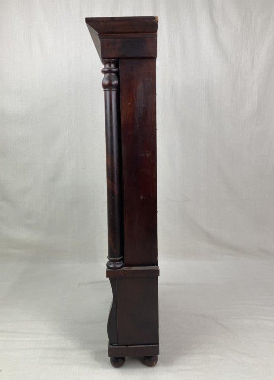 Forestville Verre Églomisé Mantle Clock, 19th Century, Connecticut - 15