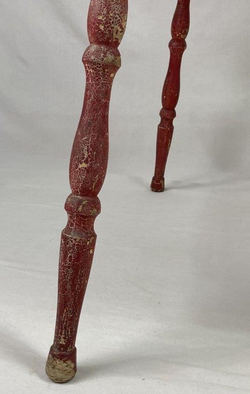 Country Painted Drop-Leaf Table - 4