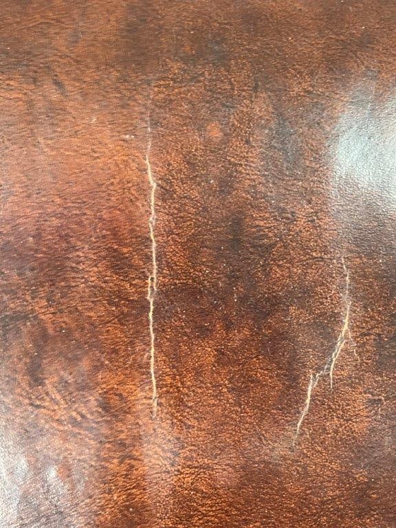 Leather Wingback Chair - 4