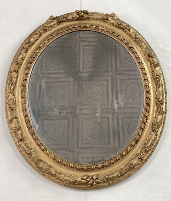 French Gilt Mirror (1 of 6)