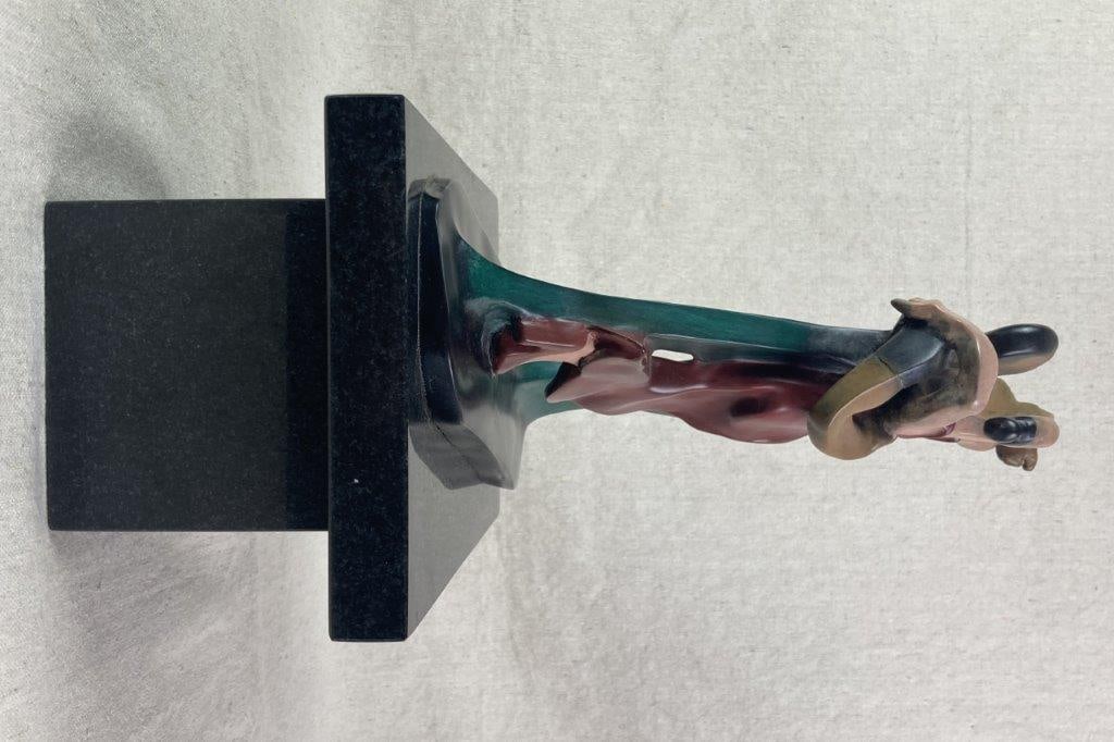 Bronze Tango Dancer Sculpture by Theo Sable - 7