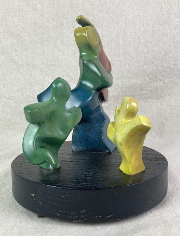 Bronze Dancer Scultpure by Theo Sable - 2