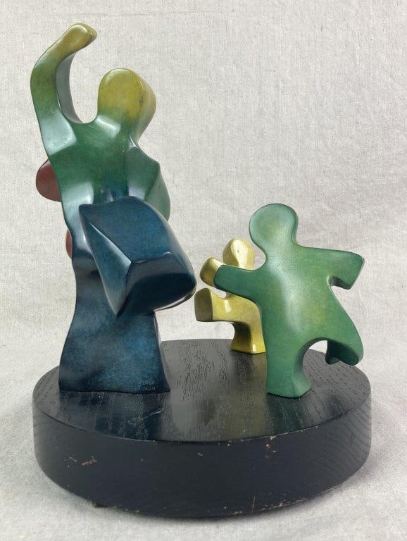 Bronze Dancer Scultpure by Theo Sable - 3