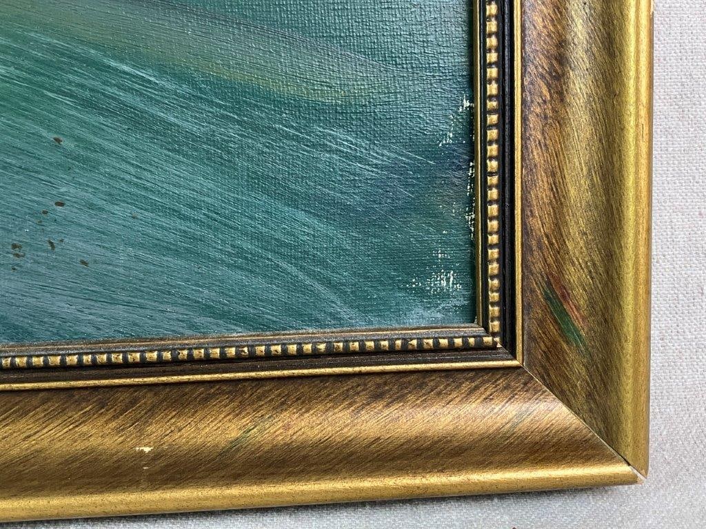 V. Berk Ship and Seascape Oil Painting, Mid Century - 7