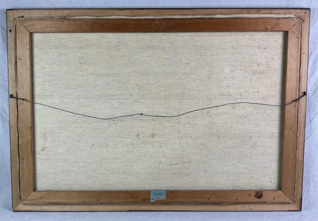 V. Berk Ship and Seascape Oil Painting, Mid Century - 9