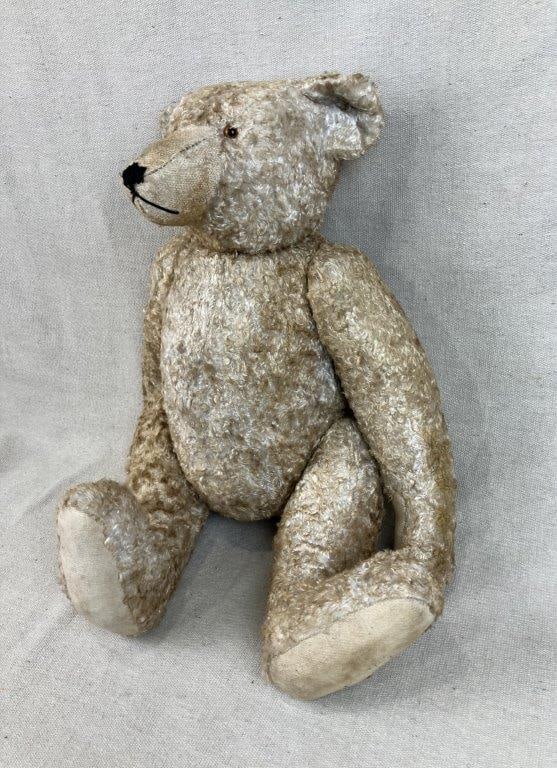 Pair of Early Jointed Teddy Bears - 8