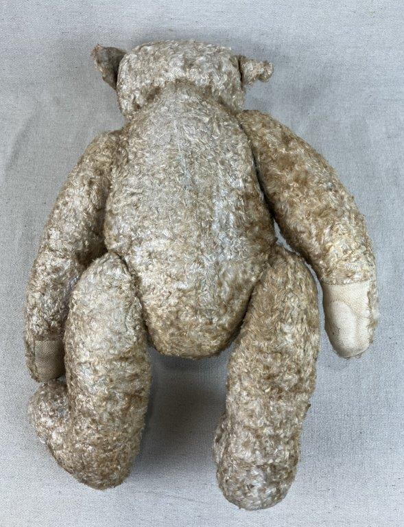 Pair of Early Jointed Teddy Bears - 9