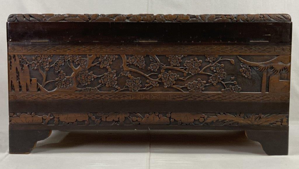 Chinese Carved Chest - 7