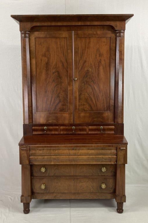 Federal Desk and Bookcase (1 of 10)