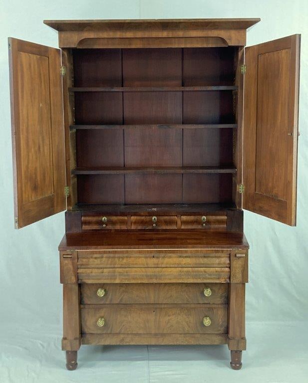 Federal Desk and Bookcase - 2